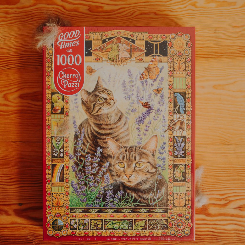 Schmidt 1000 El. Cherry Pazzi Puzzle Grey Wolf | 1000 Pezzi | 70x50 Cm | Lupo Grigio | Fatto In Europa | Regalo Per Adulti