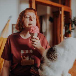 Kocia koszulka: Lodziarnia