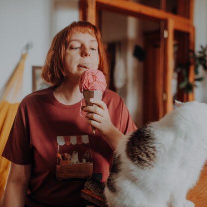 Kocia koszulka: Lodziarnia
