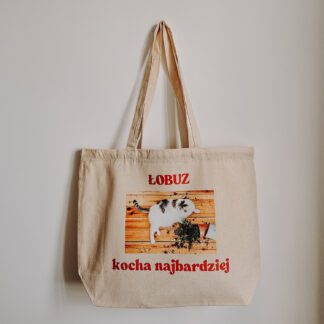 Torba bawełniana duża: Łobuz kocha najbardziej