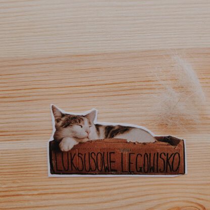 Naklejka: Luksusowe legowisko