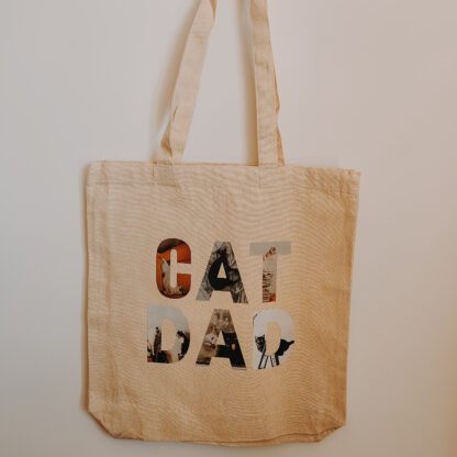 Torba bawełniana: Cat dad