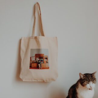 Torba bawełniana: Kocie kino