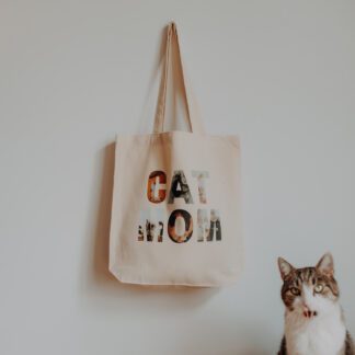 Torba bawełniana: Cat mom