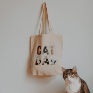 Torba bawełniana: Cat dad