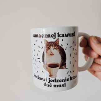 Koci kubek: Smacznej kawusi