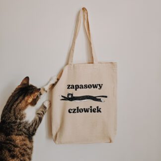 Torba bawełniana mała: Zapasowy Człowiek