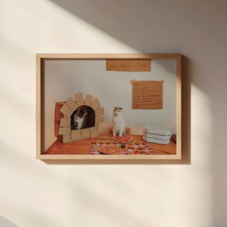 Plakat: Kocia pizzeria