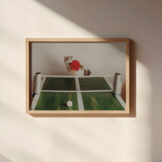 Plakat A3: Pin- pong